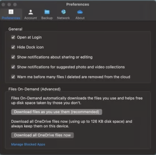 The easiest way to check if OneDrive is up to date is to open the Applcicatioon and navigate to Preferences. From there, you should be able to see if it's up to date.