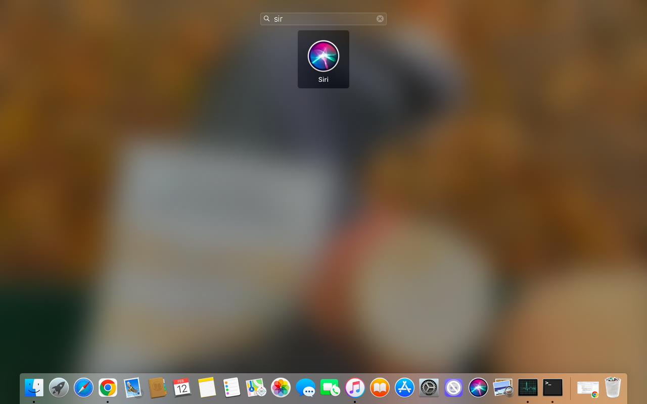 To set an alarm via Siri assistant on your Macbook, launch this app, and say “Set an alarm for..”, indicating the time and date you need.