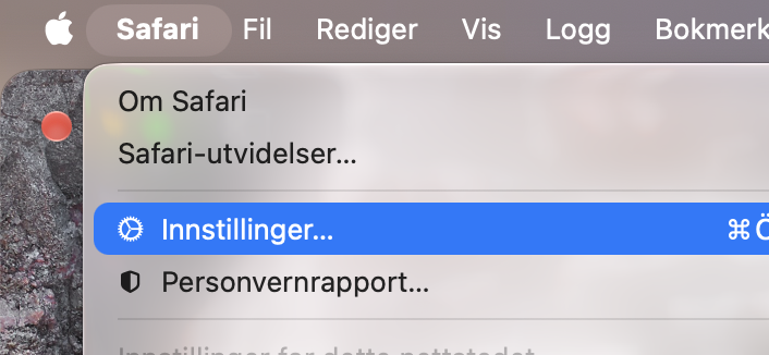 For å fjerne programtillegg fra Macen din for å redusere opphopningen av Annet lagring, åpne nettleseren og klikk på innstillinger. Se deretter etter Programtillegg og utvidelser slik at du kan fjerne de du ikke trenger for å forbedre diskplassen.