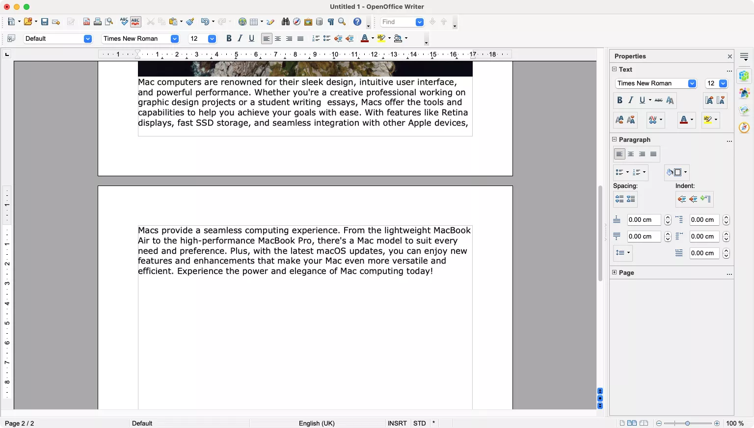Apache OpenOffice è basata sull'app open-source OpenOffice. Non è completa come altre alternative moderne, ma è gratuita e funziona bene.