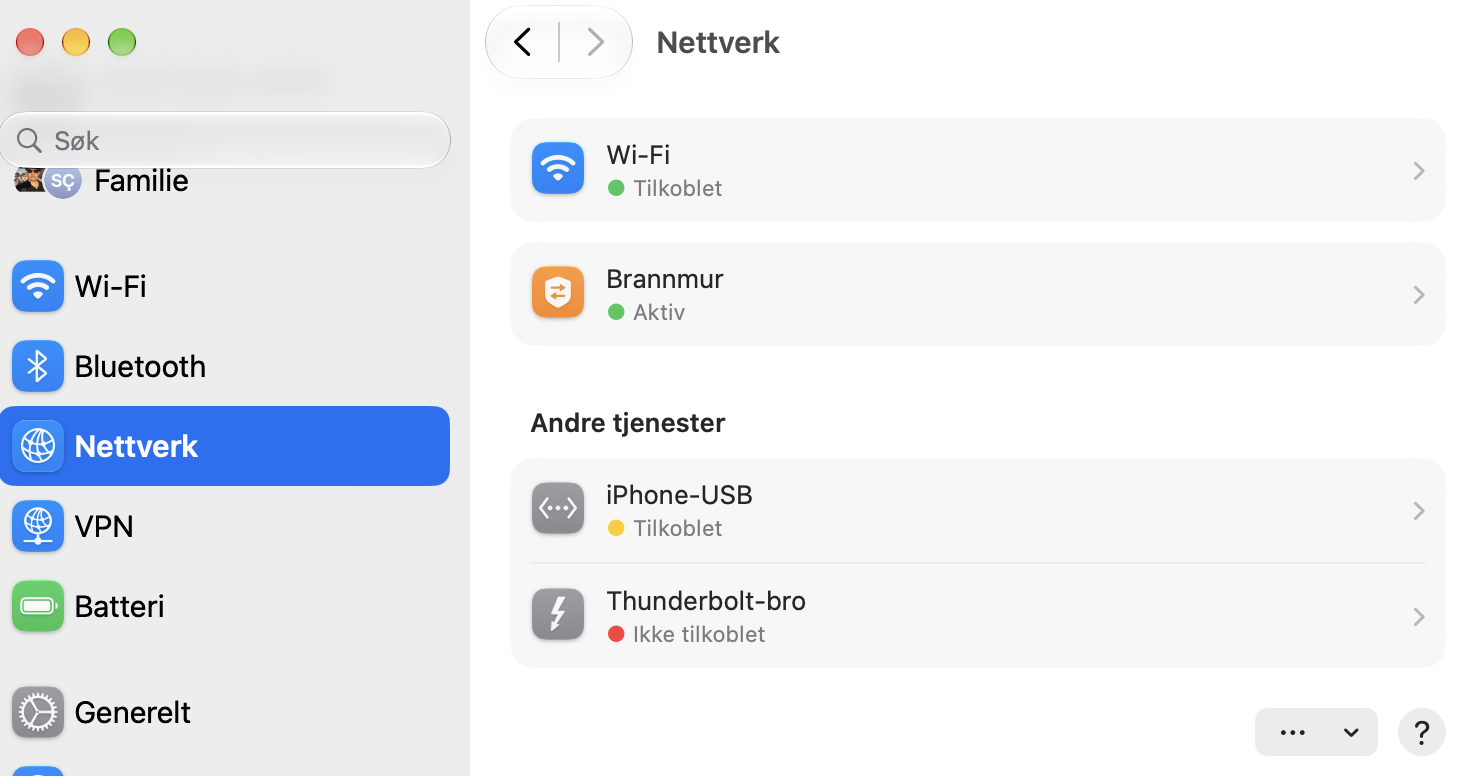 DNS-innstillingene på Macen din kan gjøre Safari treg. Gå til Systeminnstillinger. Velg 'Nettverk', og deretter enten 'Ethernet' eller 'Wi-Fi'.