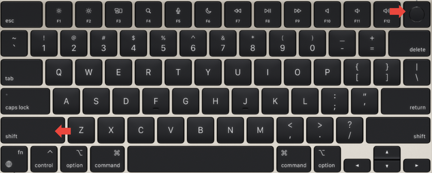To boot an Intel Mac into Safe Mode, turn off your Mac and wait a couple of seconds. Power it back on, holding both the Power button and Shift until you see the login window.
