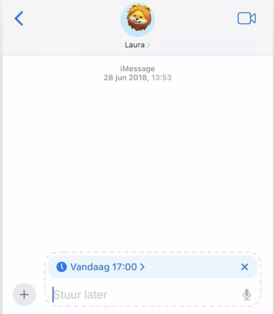 Berichten op Mac met een bijgevoegd bestand. Voer je iMessage-e-mailadres of telefoonnummer in en verstuur het bestand om gegevens van Mac naar Mac over te zetten via iMessage.