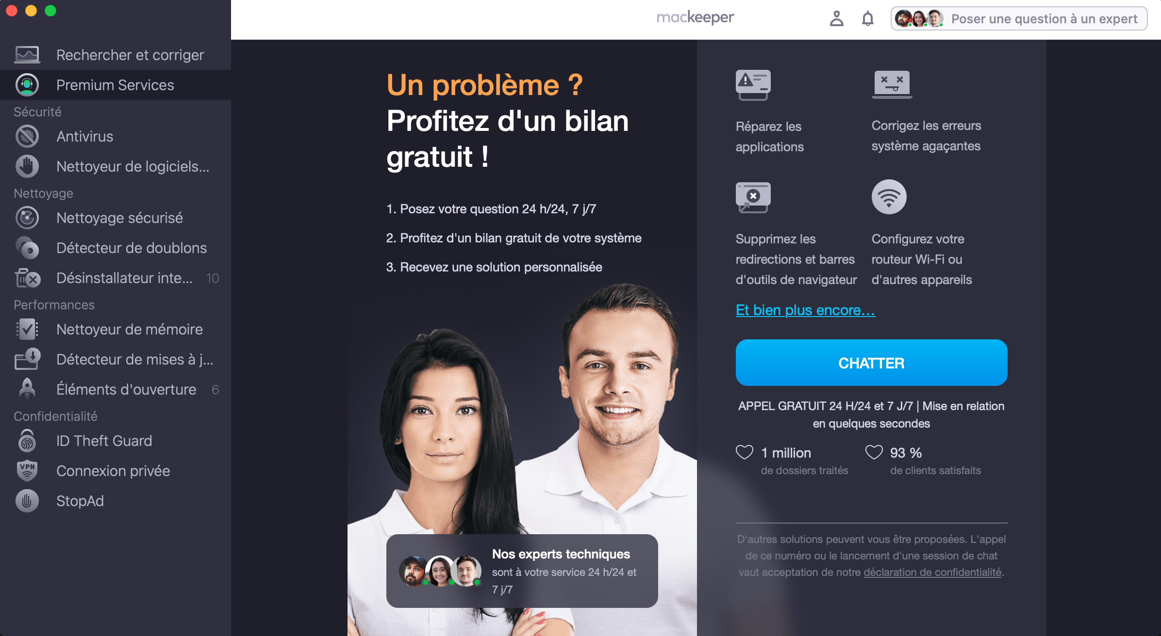 Pour savoir comment rétablir votre compte désactivé dans l'AppStore ou iTunes, utilisez les Premium Services de MacKeeper.