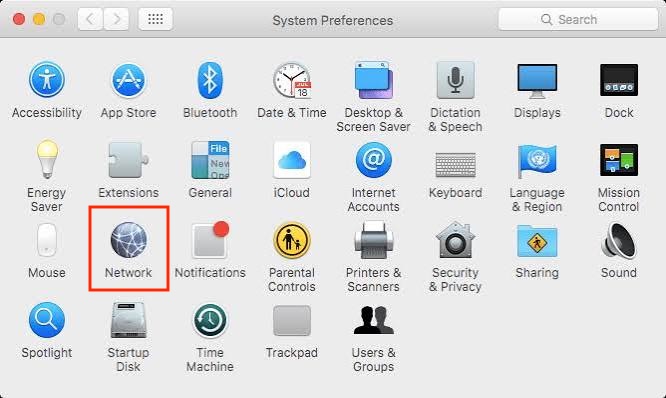 To change your Wi-Fi network's priority order on your Mac, go to System Settings, then click on Network.