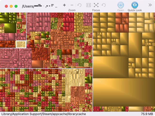 Se você gosta do recurso Lupa de Espaço do CleanMyMac, o GrandPerspective pode ser uma alternativa interessante. Disponível gratuitamente no site oficial e também na App Store. Veja como ele se diferencia do CleanMyMac.