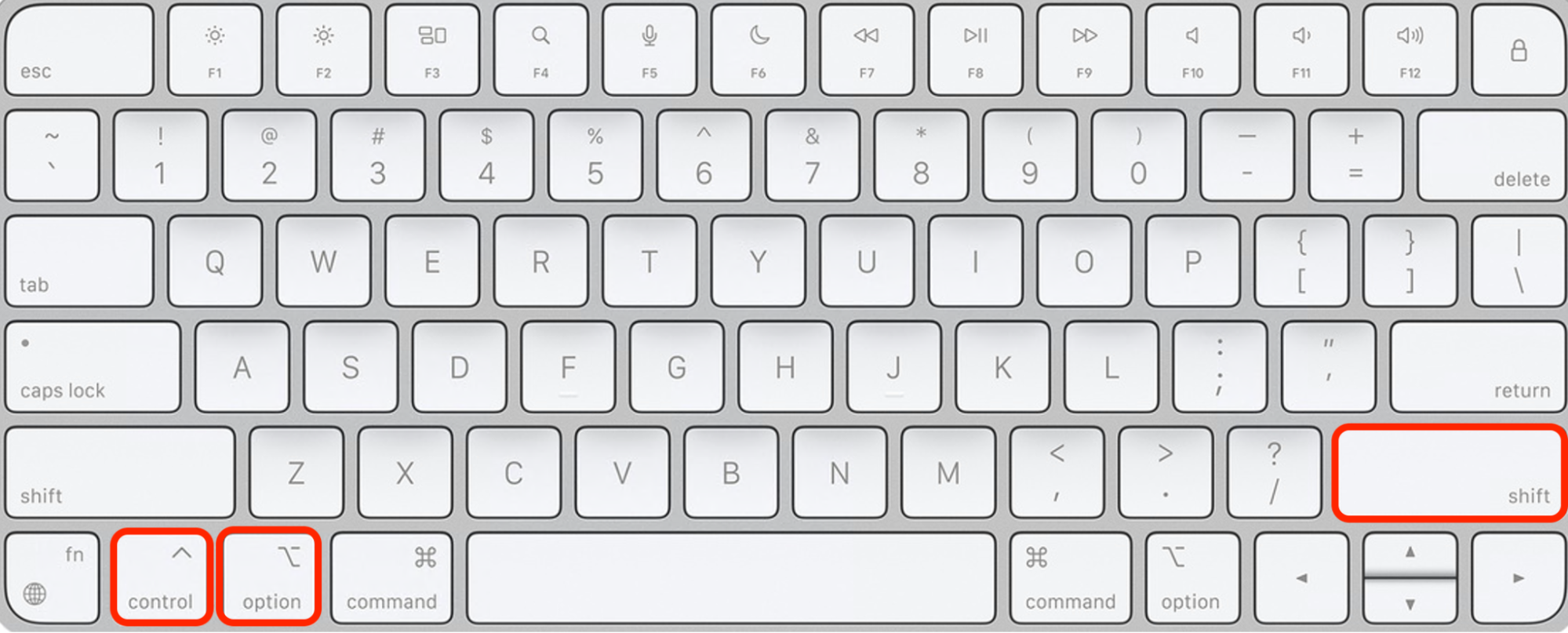 Reset de SMC op je Mac door de rechter Shift-toets, de linker Option-toets en de linker Control-toets ingedrukt te houden. Daarna worden belangrijke functies van je Mac opnieuw gestart en kun je je apparaat weer normaal gebruiken.