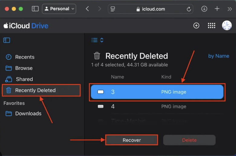 Go into Finder and open iCloud Drive. Look for synced copies of your SD card files or go to Recently Deleted. Look through files and press Recover.