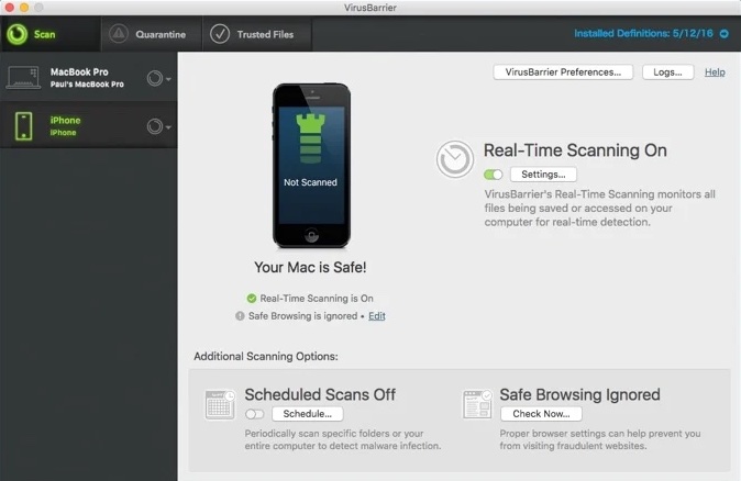 O Antivírus da Intego começou focado no macOS. Ele vem como aplicativos separados, cada um oferecendo diferentes funcionalidades.