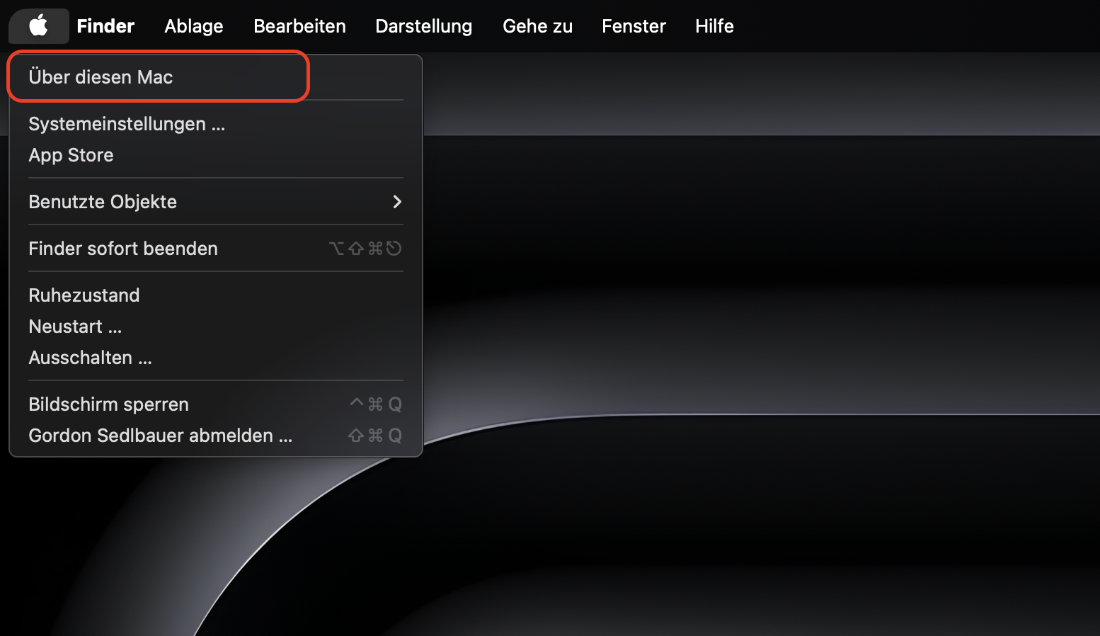 Die Aktualisierung des Betriebssystems auf die neueste Version ist eine der Lösungen für das Problem Sie haben keine Zugriffsrechte... Wählen Sie nun im Apple-Menü die Option Über diesen Mac, um das Betriebssystem auf die neueste Version zu aktualisieren.