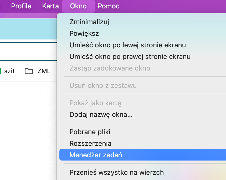 Menedżer zadań Chrome może pokazać Ci rozszerzenia działające na Twoim Macu oraz zasoby, które wykorzystują.