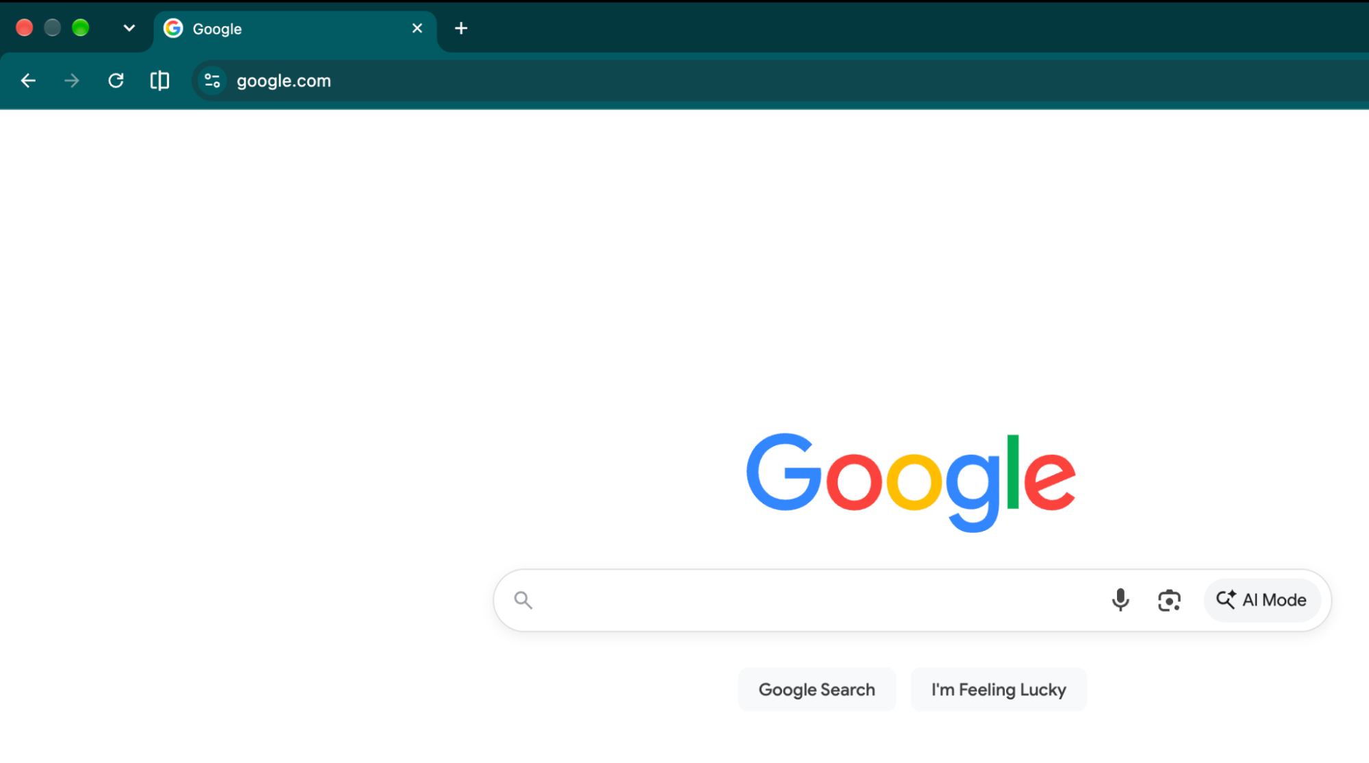 Hvis du dobbeltklikker i Chromes adresse-/søkefelt, ser du nettstedets fullstendige URL. Gjør dette når du er på den vanlige startsiden din, og sjekk at den er riktig.