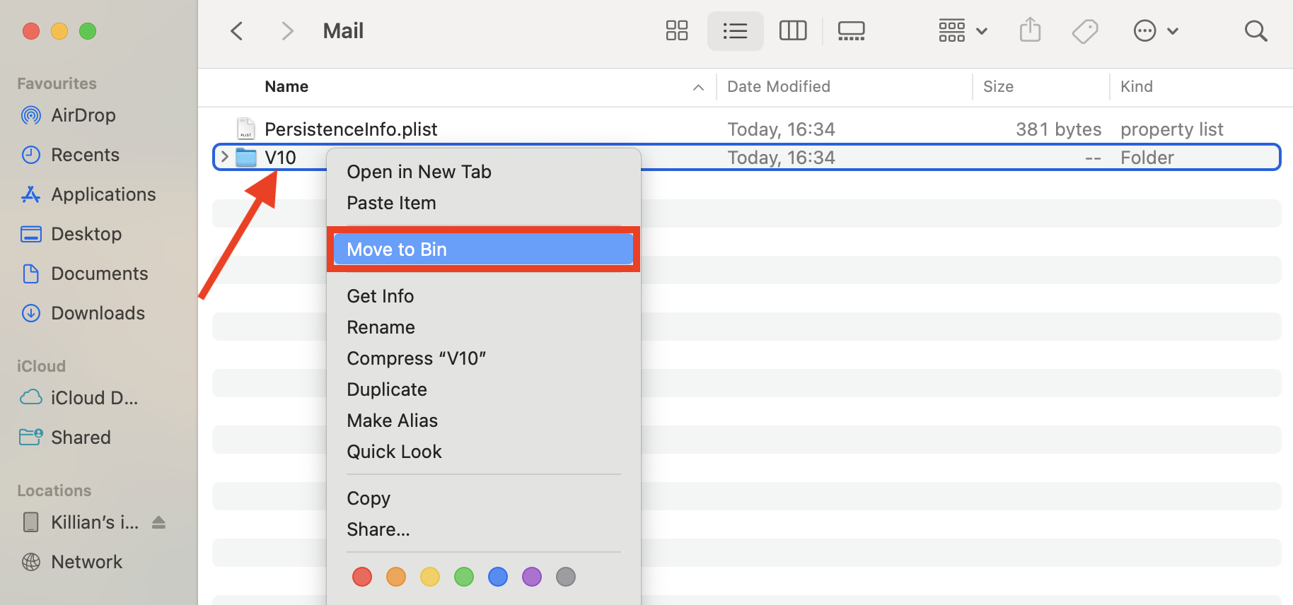 The Apple Mail cache folder in Finder on Mac. Try to delete the Apple Mail cache when search is not working. This will create a new cache and fix problems caused by corrupt data.