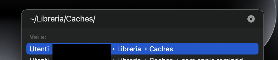 Digita ~/Library/Caches/ nel Finder per visualizzare le cache sul tuo Mac. Puoi quindi eliminare tutte le cache che ritieni non più necessarie sul tuo dispositivo.