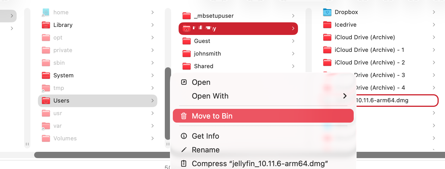 You don't normally have to manually put files in the /Users/ folder in macOS. If you accidentally store files in your Users folder, it may appear at Other Users & Shared in your Mac's settings.