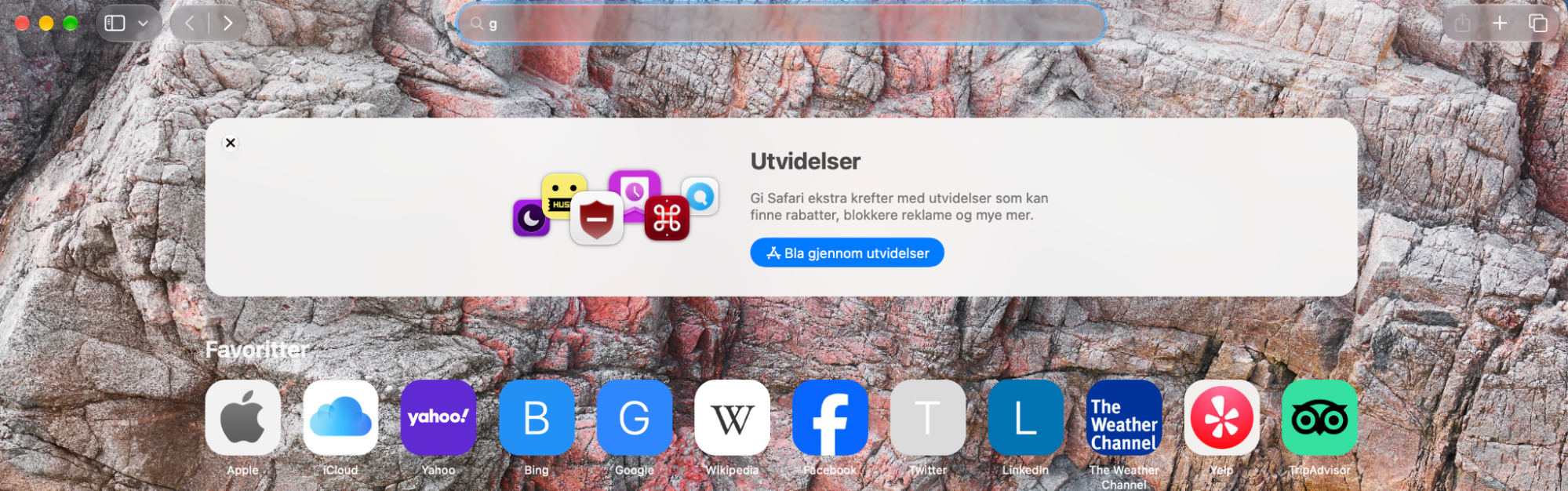 Hvis du klikker på adressefeltet i Safari, kan du se hele URL-en. Dette avslører om du er på et falskt nettsted, eller om du ikke er tilkoblet via HTTPS, som gir kryptering.