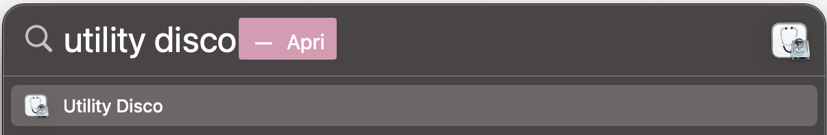 Se ancora non riesci a svuotare il cestino su Mac, potrebbe esserci un problema con il tuo disco. Aprire Utility Disco ti permetterà di controllarlo.