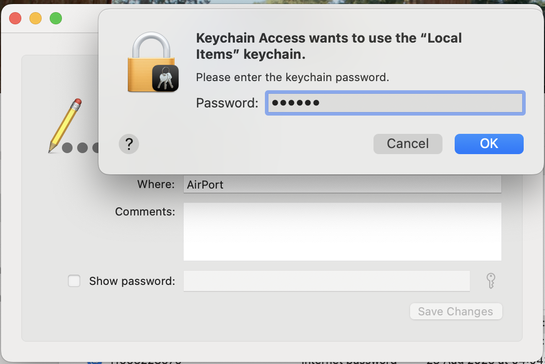 In Keychain Access on your Mac, update your saved credentials to match any recent password or Apple Account change, then restart to let the sync attempts settle.