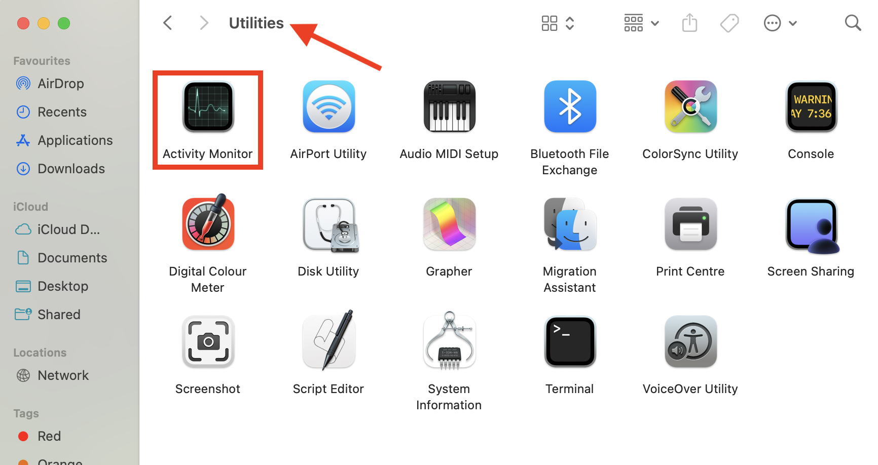Activity Monitor inside the Applications > Utilities folder on Mac. If you need to know how to force quit Safari on Mac, select the process in Activity Monitor and then click the X button to close it.