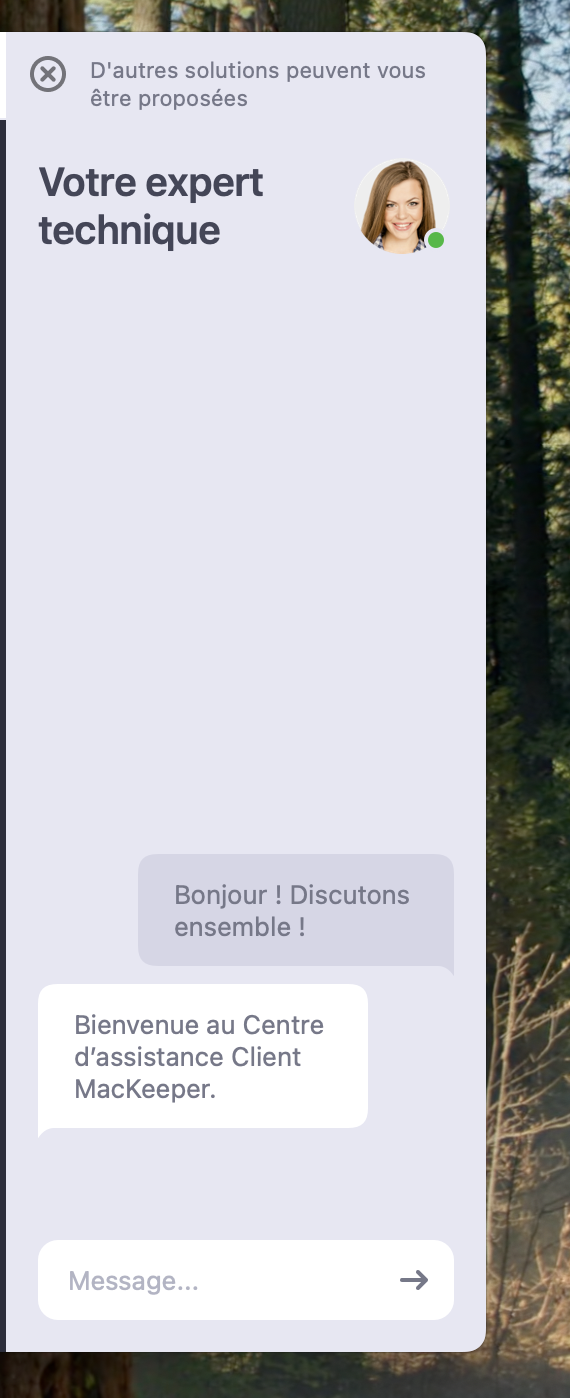 Expliquez votre situation à un de nos 150 experts techniques et suivez leurs conseils pour résoudre votre problème.