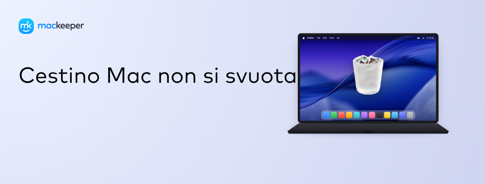 Cestino Mac non si svuota