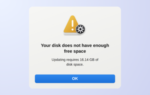 Not Enough Disk Space on Mac