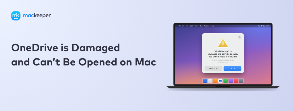 OneDrive is Damaged and Can’t Be Opened on Mac