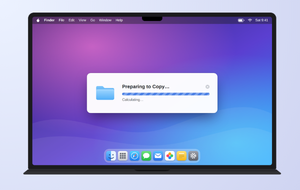 Preparing to Copy Mac Stuck