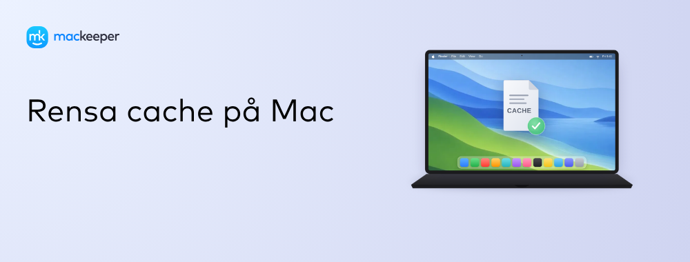 Rensa cache på Mac