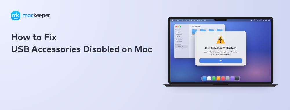 How to Fix USB Accessories Disabled on Mac