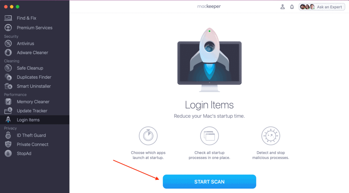 how-to-use-mackeeper-s-login-items-feature